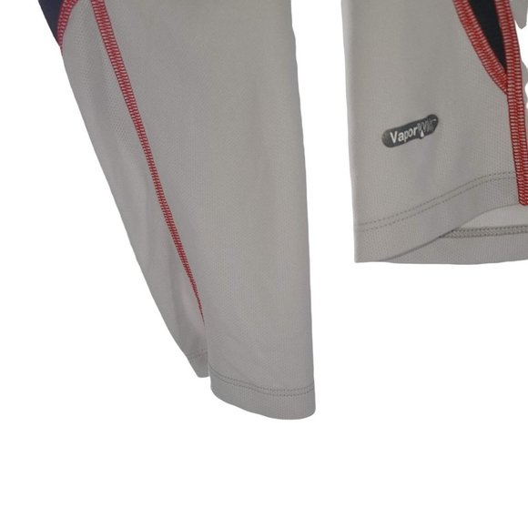 🌸 North Face Womens Long Sleeve Top Crew Neck Light Gray Size S - Picture 5 of 9